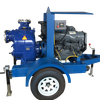 Moveable Self-priming Diesel Engine Trash Pump