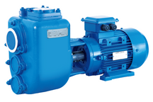 Pompa irigasi priming mandiri otomatis untuk danau dengan sakelar float